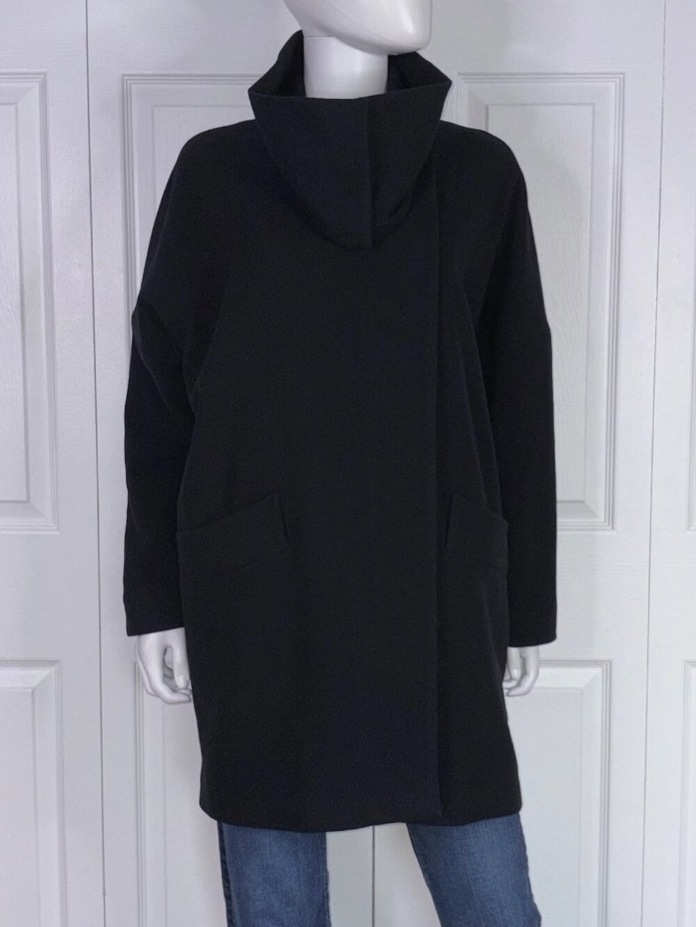 ICONE women's wool coat medium